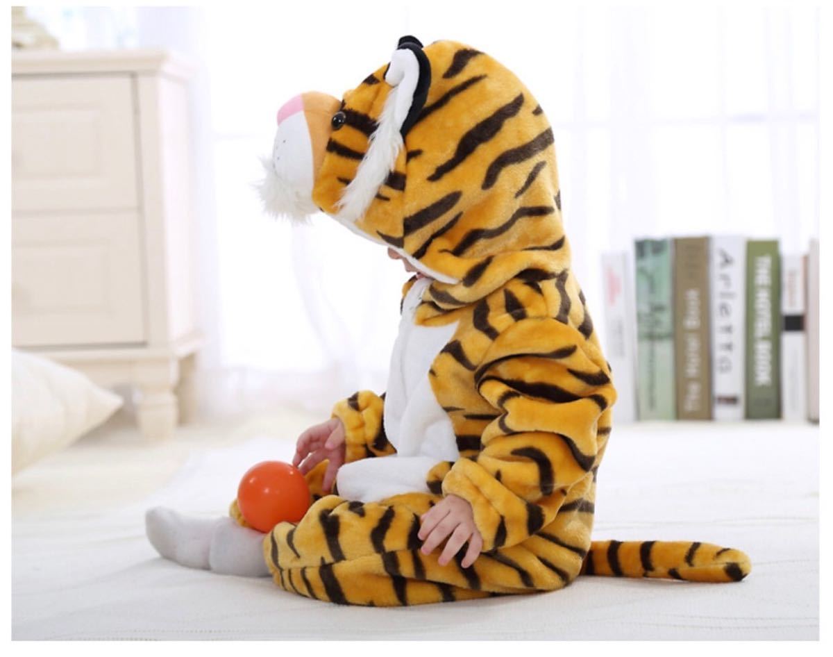 赤ちゃん　虎ロンパース　着ぐるみ　サイズ80 SNS映え　出産祝い　贈り物