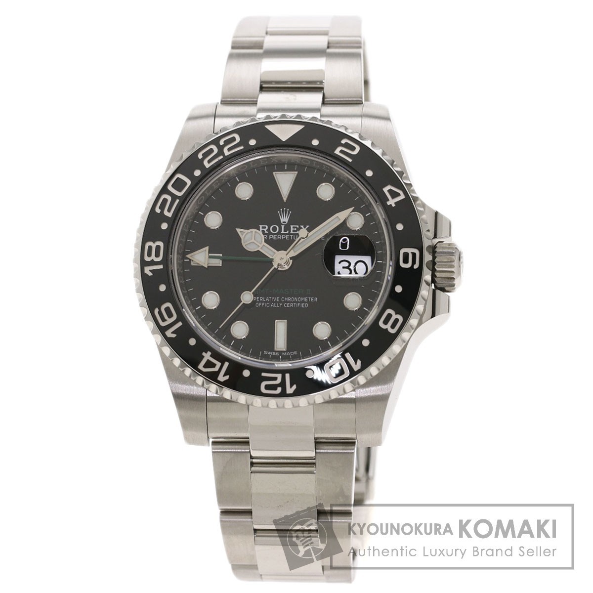 新製品情報も満載 Rolex 中古 メンズ Ss ステンレススチール 腕時計 Gmtマスター2 ln