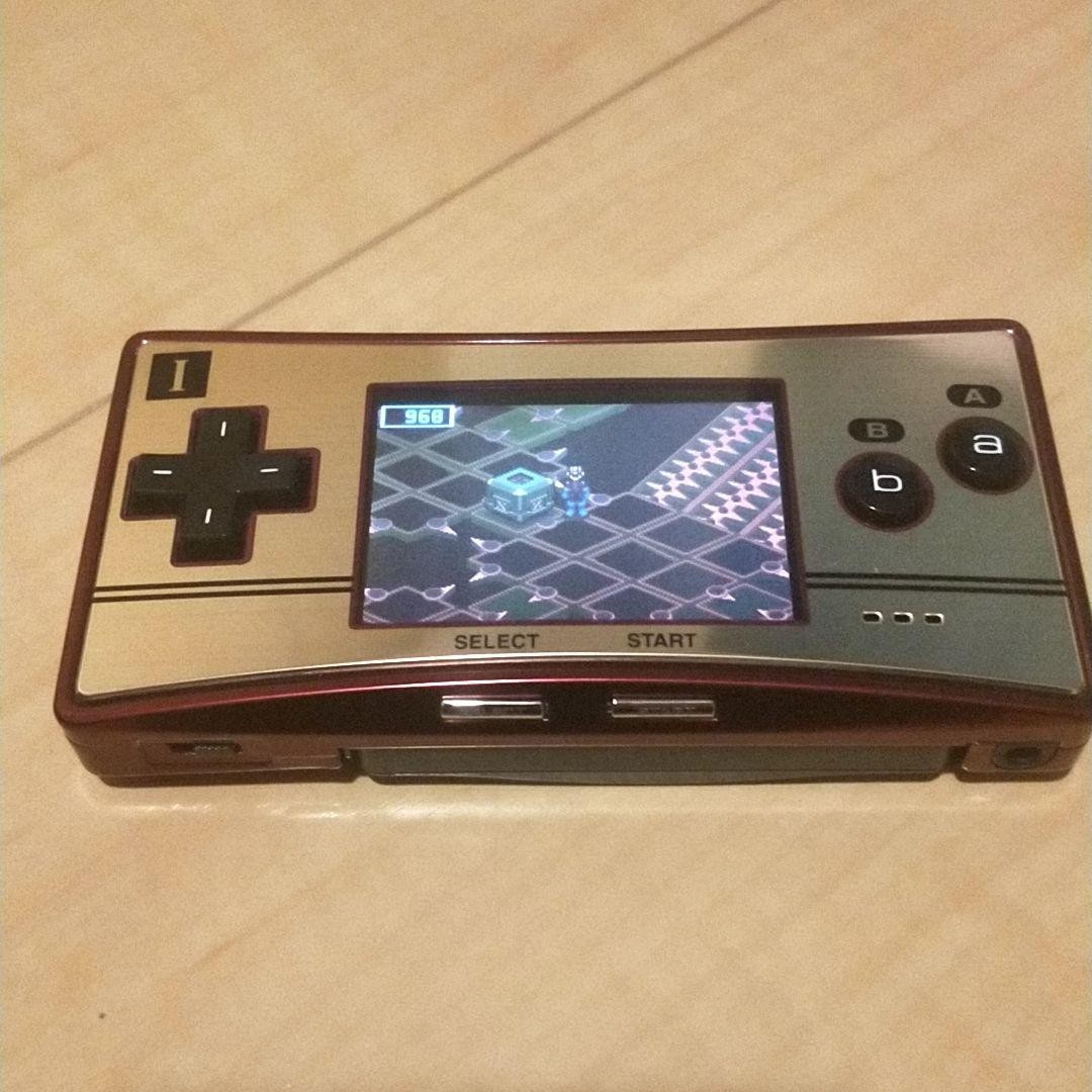 非売品 美品動作確認希少品❗️ゲームボーイ ミクロ本体充電器付き