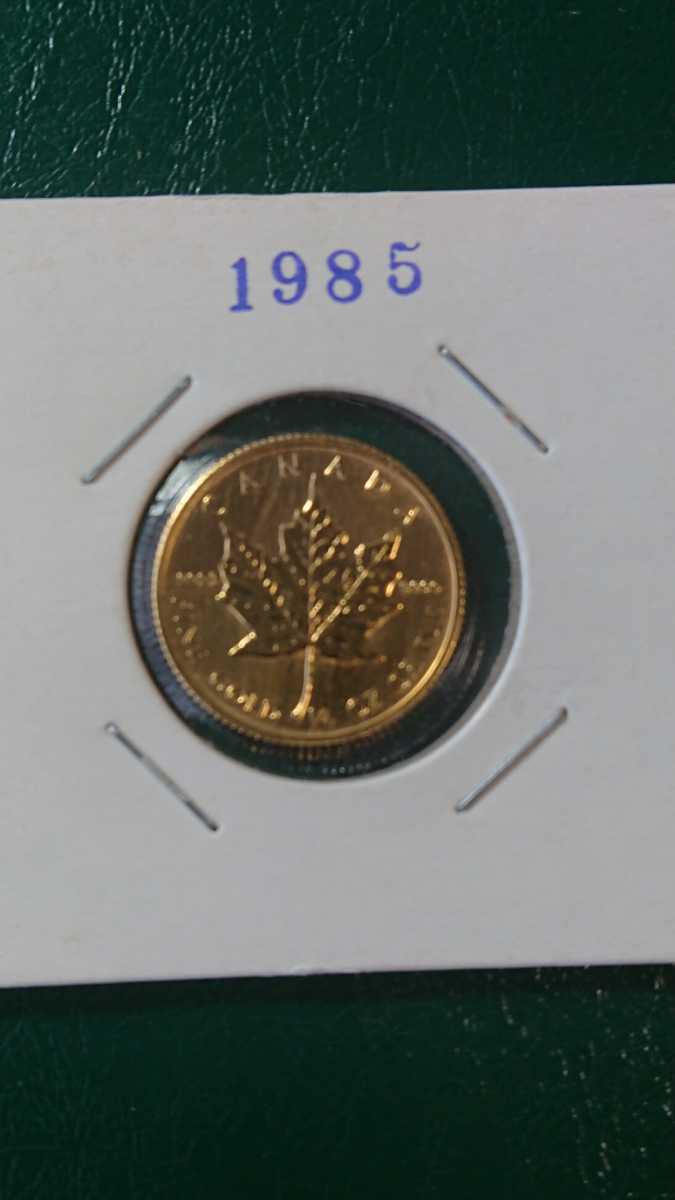 メイプルリーフ金貨 10分の1オンス 1985年 | accentdental.com.au