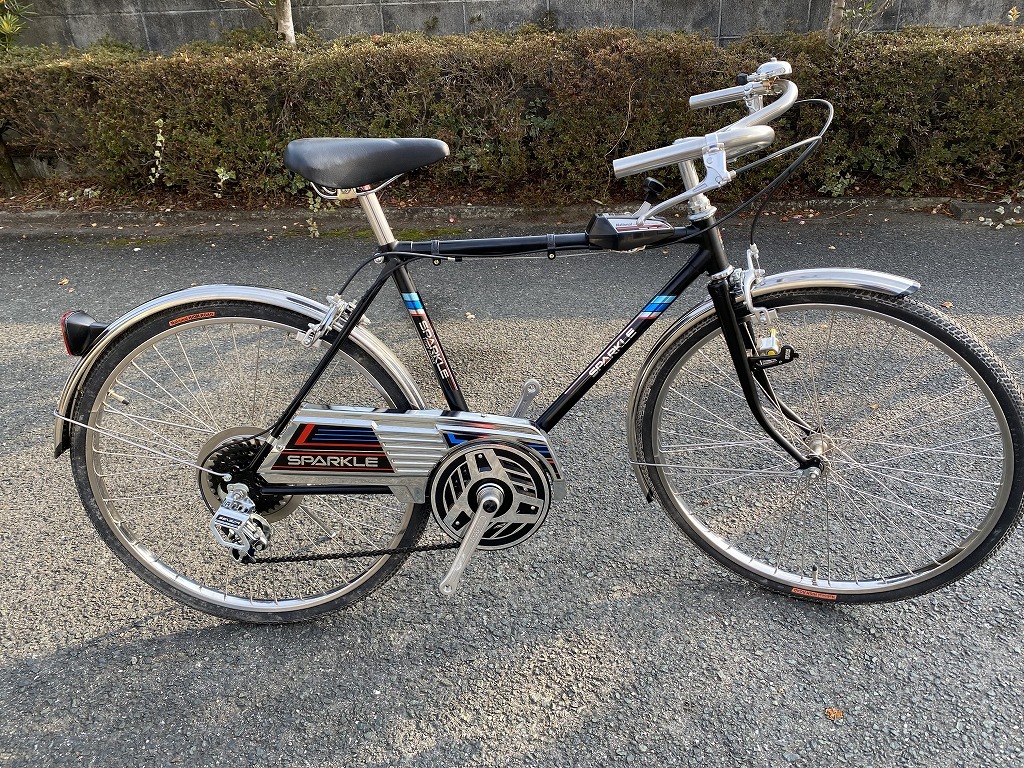 Yahoo!オークション - 昭和レトロ 光自転車 スパークル 24型6段 Yahoo!オークション - 昭和レトロ 光自転車 スパークル 24型6段