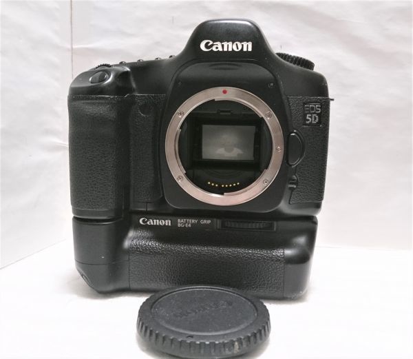 Canon EOS 5D Wレンズセット バッテリーグリップ+CFカード付 #828362 