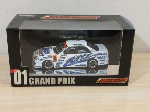 ホットワークスレーシング 1/64 BLITZ D1 SKYLINE ER34 2004 ミニカー