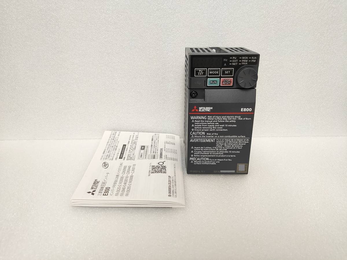 激安セール】 三菱電機 FR-E840-3.7K-1 最小クラスの高性能インバータ