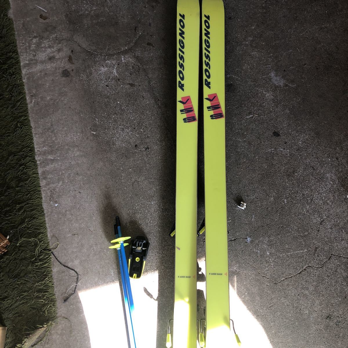 ROSSIGNOL スキー板　ポール　セット　難あり_画像10