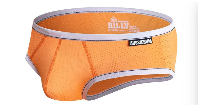 aussieBum Billy Flex Air Mango Orange Brief（マンゴーオレンジ）【XSサイズ】1枚_画像3