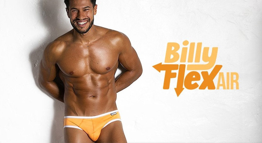aussieBum Billy Flex Air Mango Orange Brief（マンゴーオレンジ）【XSサイズ】1枚_画像1