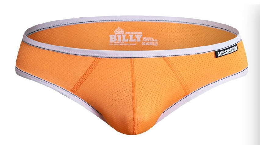 aussieBum Billy Flex Air Mango Orange Brief（マンゴーオレンジ）【XSサイズ】1枚_画像2