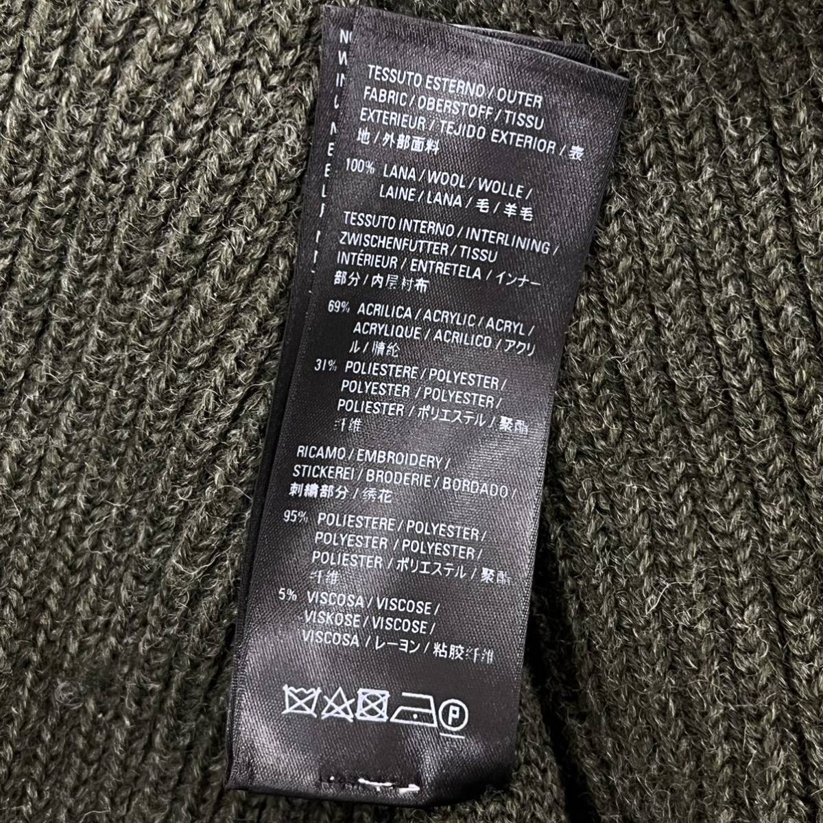 BALENCIAGA バレンシアガ 20AW ロゴ 総柄 リバーシブル ニット BALENCIAGA バレンシアガ 20AW ロゴ 総柄 リバーシブル ニット