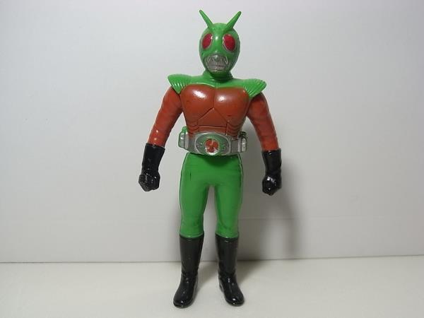 1989 year made sofvi Kamen Rider Skyrider height 12cm BANDAI JAPAN stone forest Pro higashi . Bandai . angle. breaking damage none 