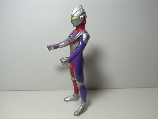 1996 год мини фигурка sofvi Ultraman Tiga высота 12.5cm иен . Pro Bandai BANDAI