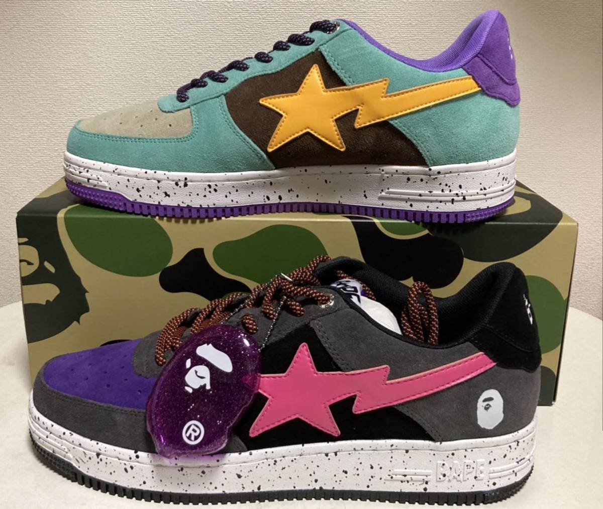 【非売品】28㎝ 新品 BAPE STA バカ履き ベイプスタ エイプ スニーカー/NIGO ヴァージルアブロー_画像1