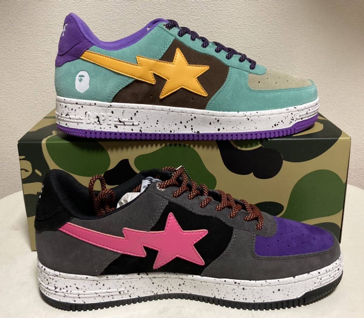 【非売品】28㎝ 新品 BAPE STA バカ履き ベイプスタ エイプ スニーカー/NIGO ヴァージルアブロー_画像2