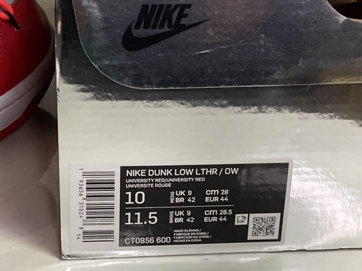 非売品】美USED 正規品 NIKE ナイキ ダンク NIKE DUNK LOW オフ