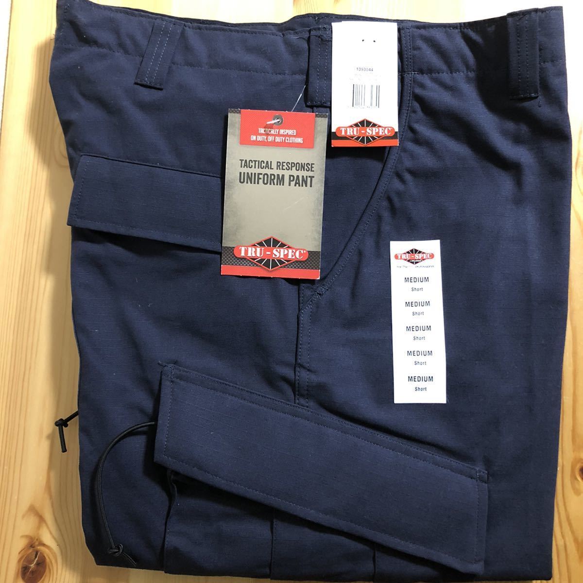 M-SHORT TRU-SPEC TACTICAL RESPONSE UNIFORM PANT NAVY ACU CORDURA