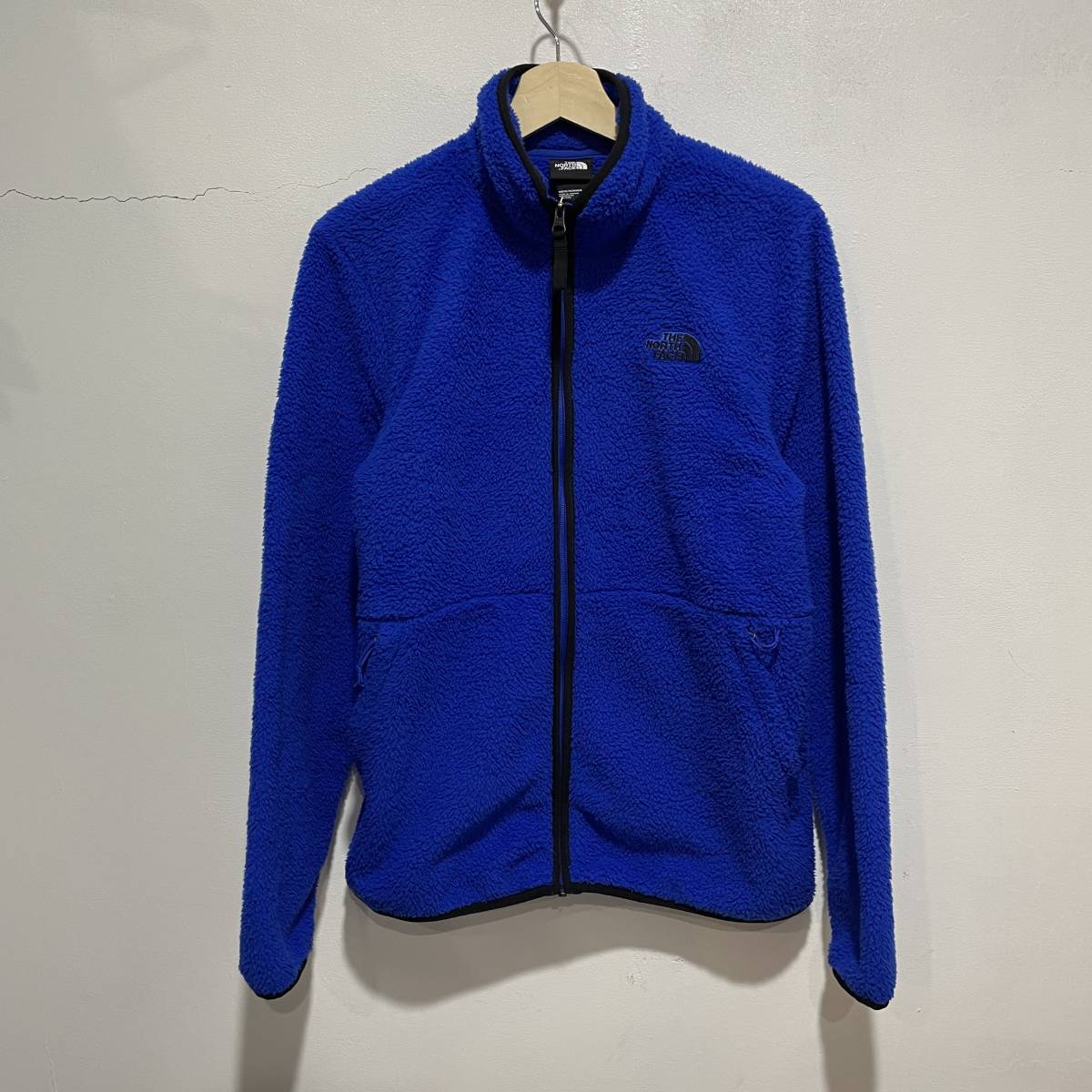 ☆送料無料☆THE NORTH FACE☆ノースフェイス☆ボアフリースジャケット☆メンズM☆青☆L21b_画像1