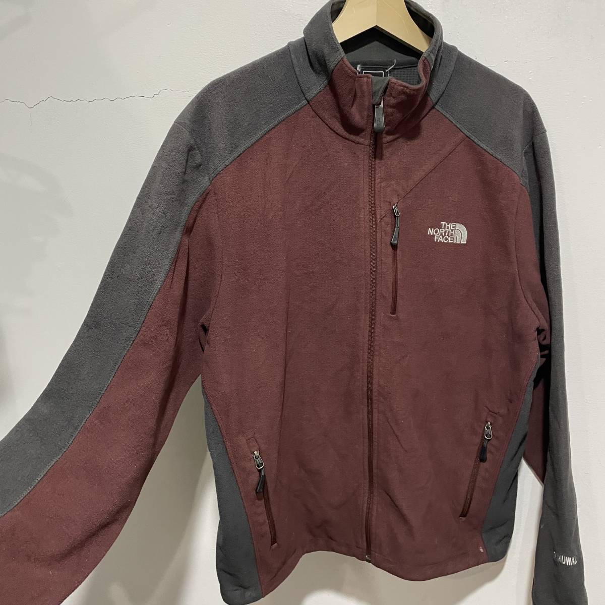 送料無料☆THE NORTH FACE☆ザノースフェイス☆フリースジップアップジャケット☆メンズL☆WINDWALL☆クライミング☆登山☆F7b_画像4