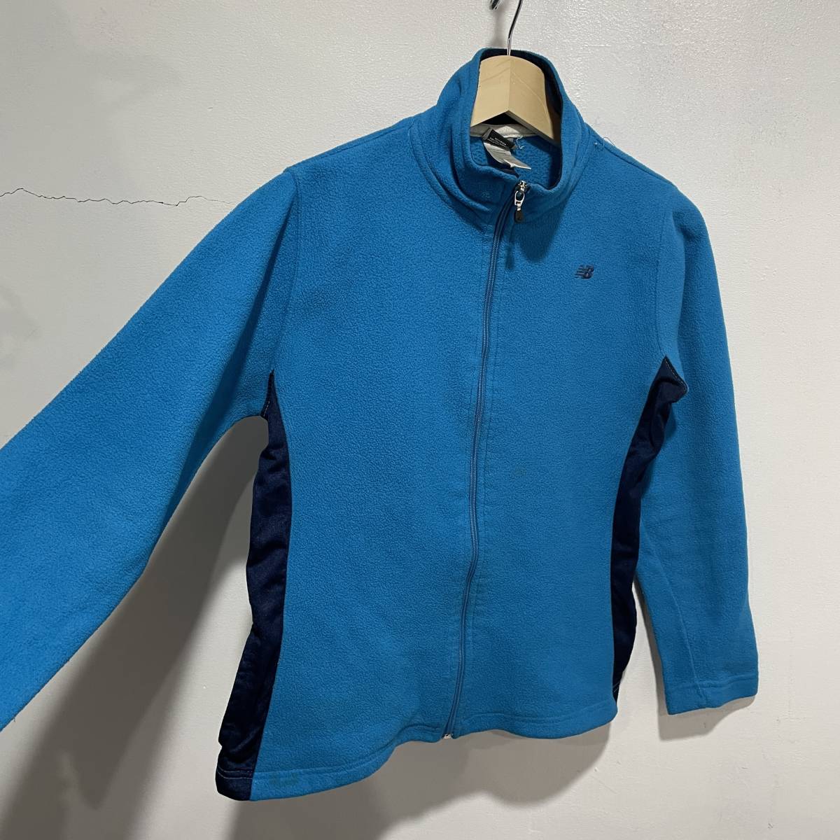 * free shipping *newbalance* fleece jacket * Kids XL* blue *z20b