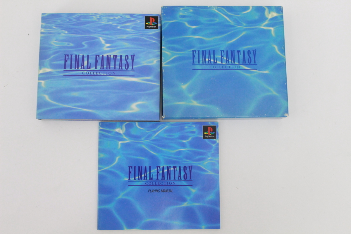 PS1ソフト「FINAL FANTASY COLLECTION」ファイナルファンタジー ⅣⅤⅥ 3タイトル同梱セット◆A6571_画像1