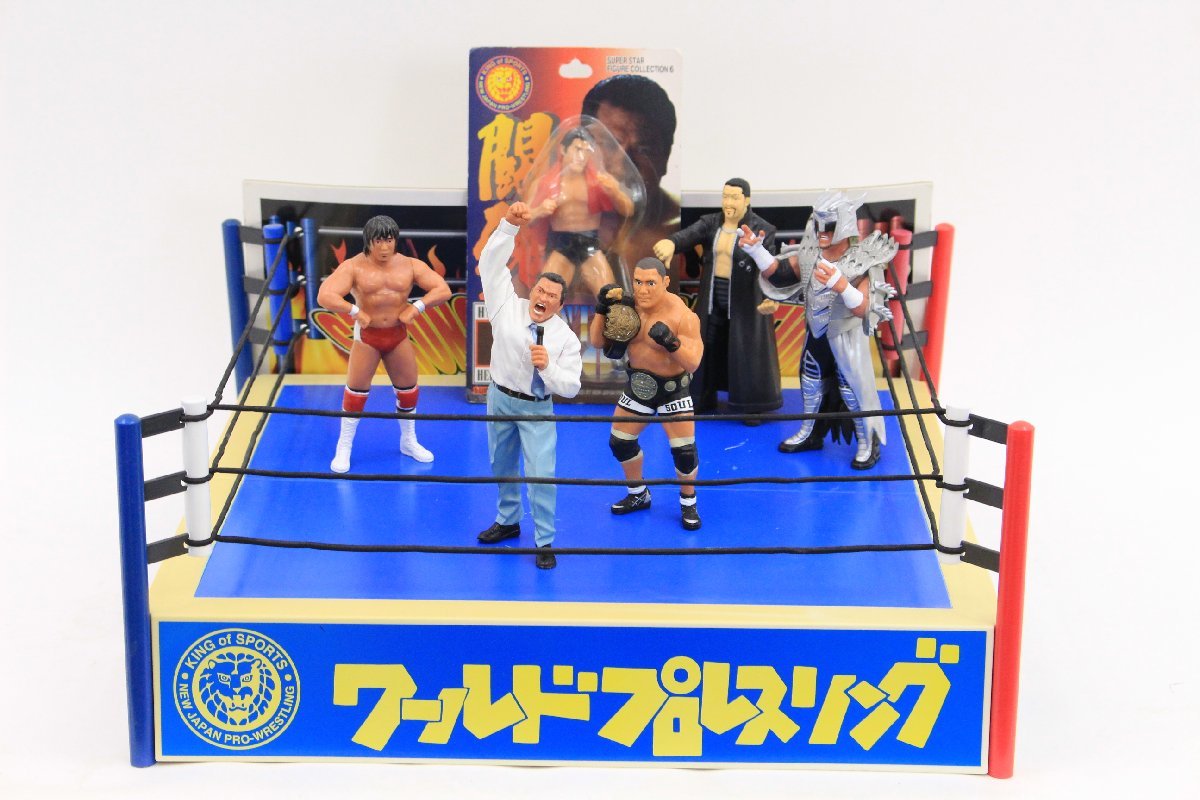Yahoo!オークション - プロレスフィギュア 新日リング付き Yahoo!オークション - プロレスフィギュア 新日リング付き