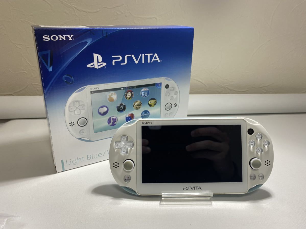 SONY PS Vita PCH-2000 PlayStation Vita ライトブルー/ホワイト www