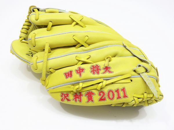 012 東北楽天ゴールデンイーグルス 田中将大投手 実使用グローブ 012 東北楽天ゴールデンイーグルス 田中将大投手 実使用グローブ