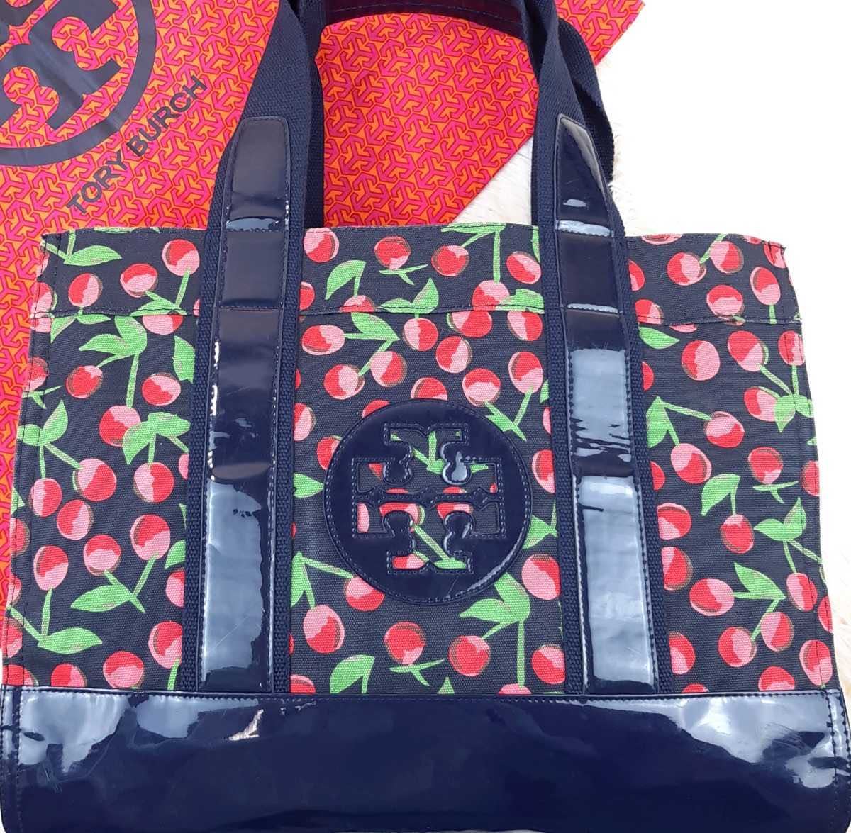 美品】TORY BURCH トリーバーチ トートバッグ ハンドバッグ 大容量