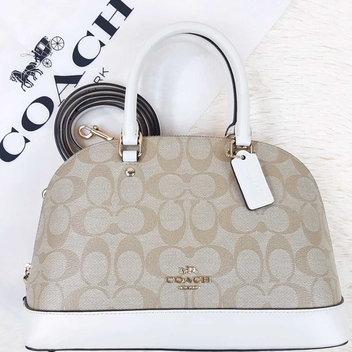 極美品】coach コーチ ショルダーバッグ ハンドバッグ 2way レザー ...