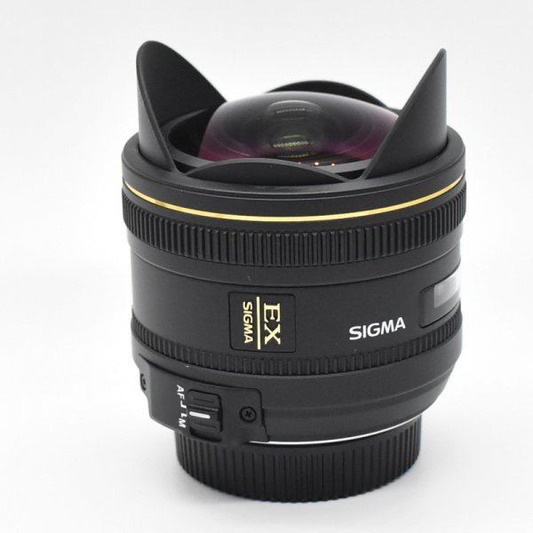 安心発送】 SIGMA 単焦点魚眼レンズ 4.5mm F2.8 EX DC CIRCULAR