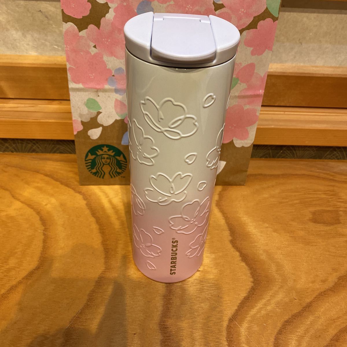 2セット以上購入で、おまけ1本 スターバックス タンブラー サクラ 未