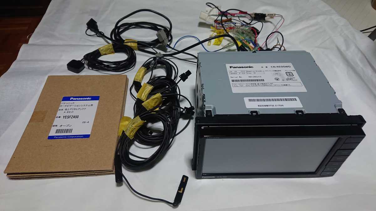 憧れPanasonic CN-RE05WD 地図データは2018 (Z3) カーナビ