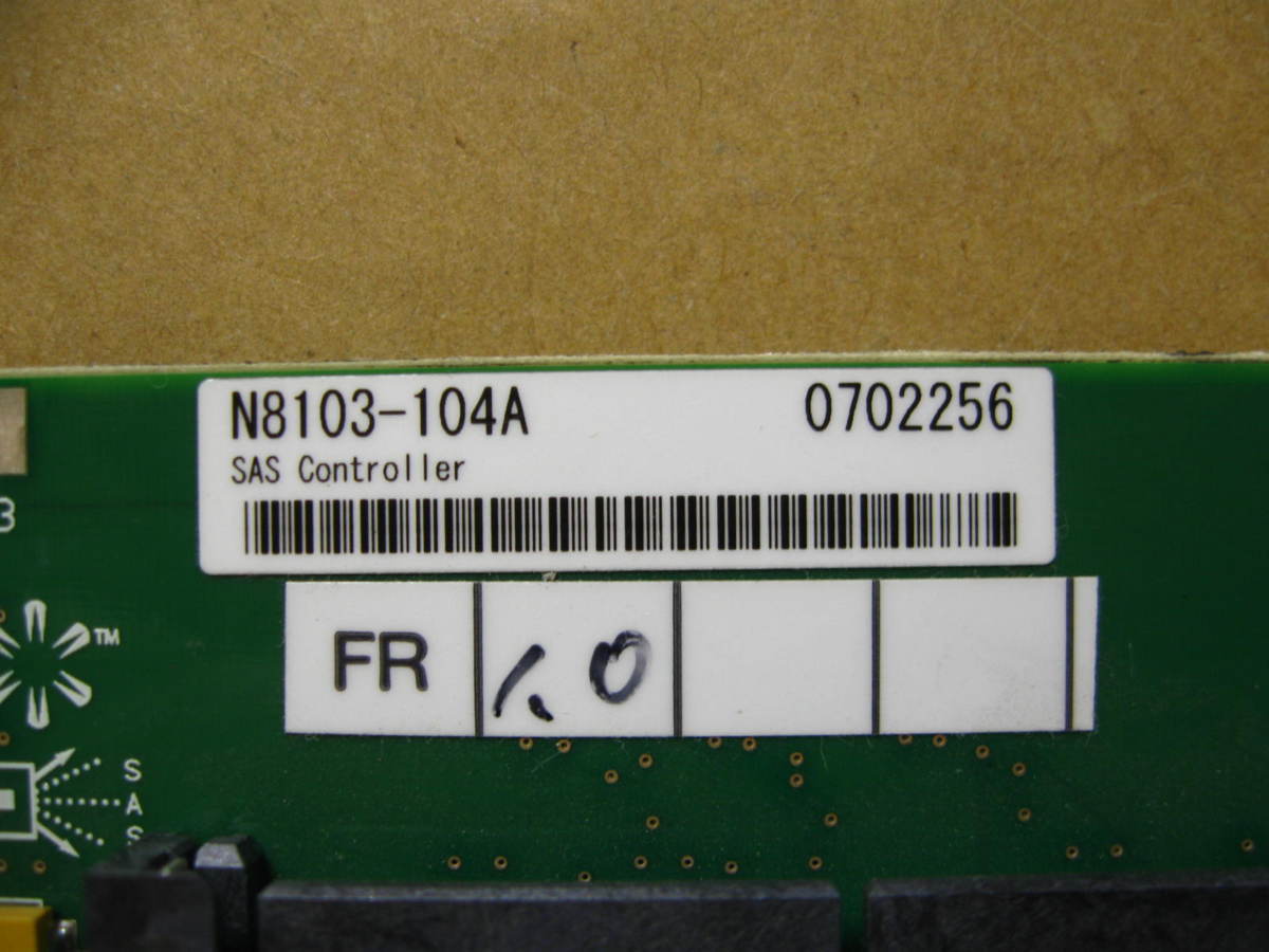 ▽LSI SAS3442E-R NEC N8103-104A SAS/SATA RAIDコントローラ PCI-EX 中古_画像5