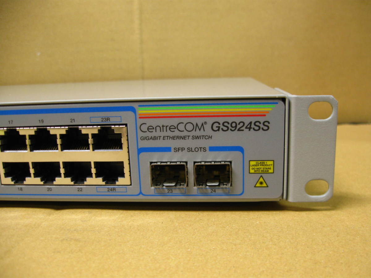 vAllied Telesis CentreCOM GS924SS 24 порт Giga bit переключатель б/у 3