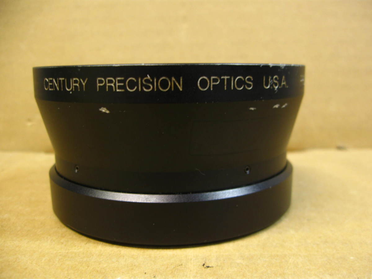 vPanasonic DVX100 PRO DV.7X WIDE ANGLE CONVERTER 0.7 times wai navy blue CENTURY PRECISION OPTICS exterior scratch equipped used 