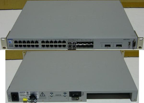 ▽Avaya NORTEL 5530-24TFD IPv6 ギガビット レイヤ3スイッチ 9_ラックマウント金具なし