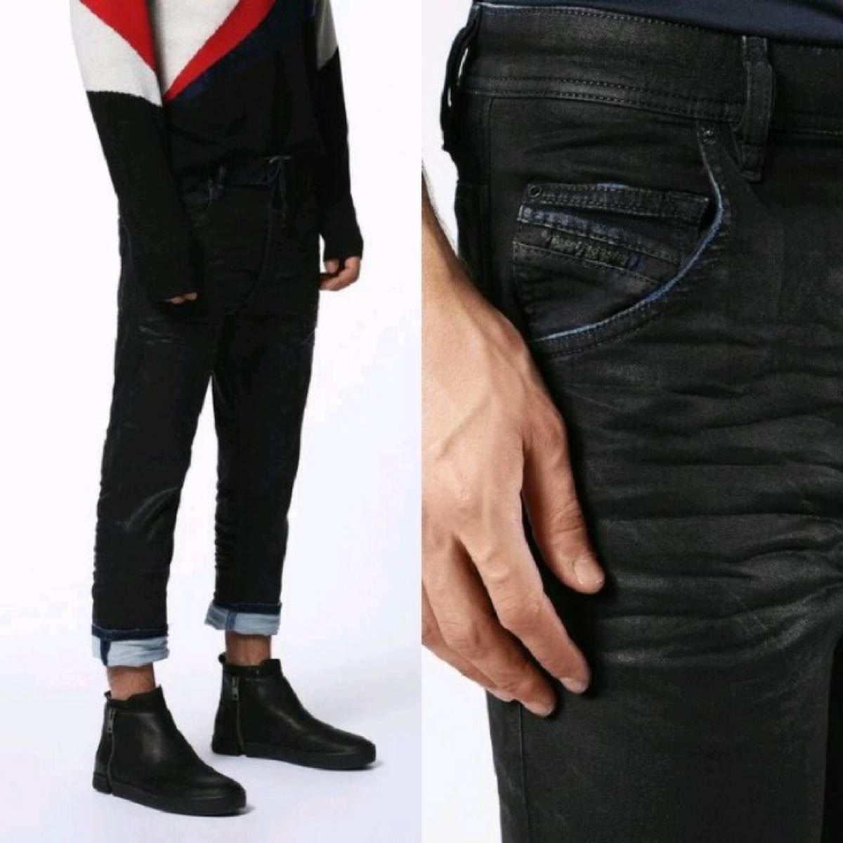 DIESEL■KROOLEY CB-NE 0676KジョグジーンズW28jogg デニムパンツ
