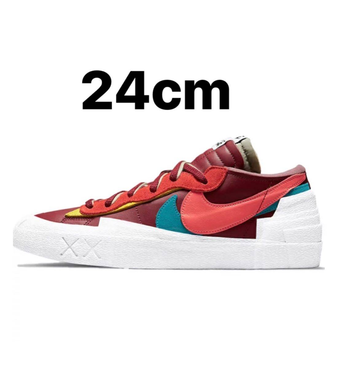☆超目玉】 KAWS sacai Red Team Low Blazer Nike 24.0cm以下 - codecam.be