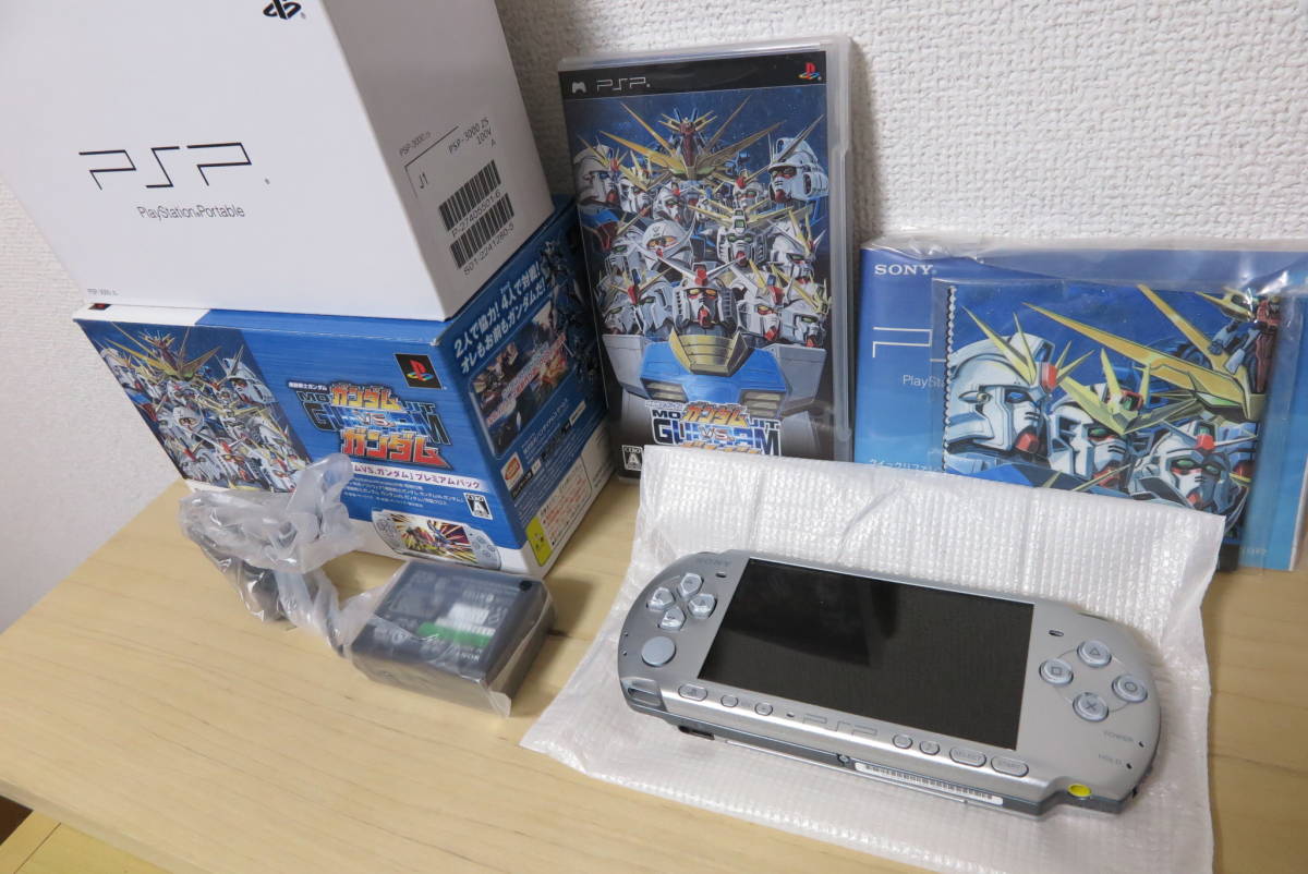 PSP】PSP-3000本体同梱版 ガンダムVS.ガンダム プレミアムパック