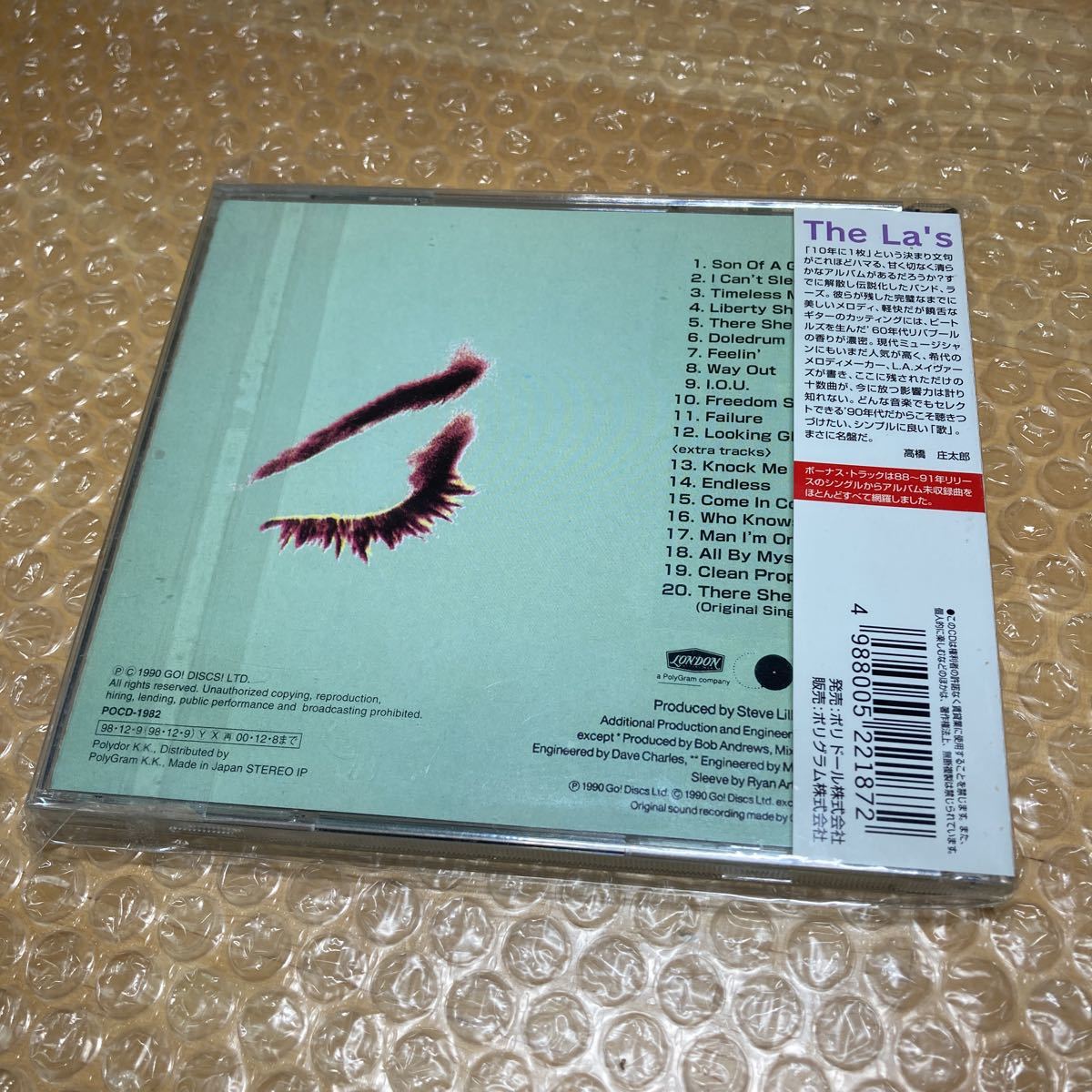 CD ラーズ/ラーズ＋8 ザ・ラーズ /The La's 国内盤帯付き