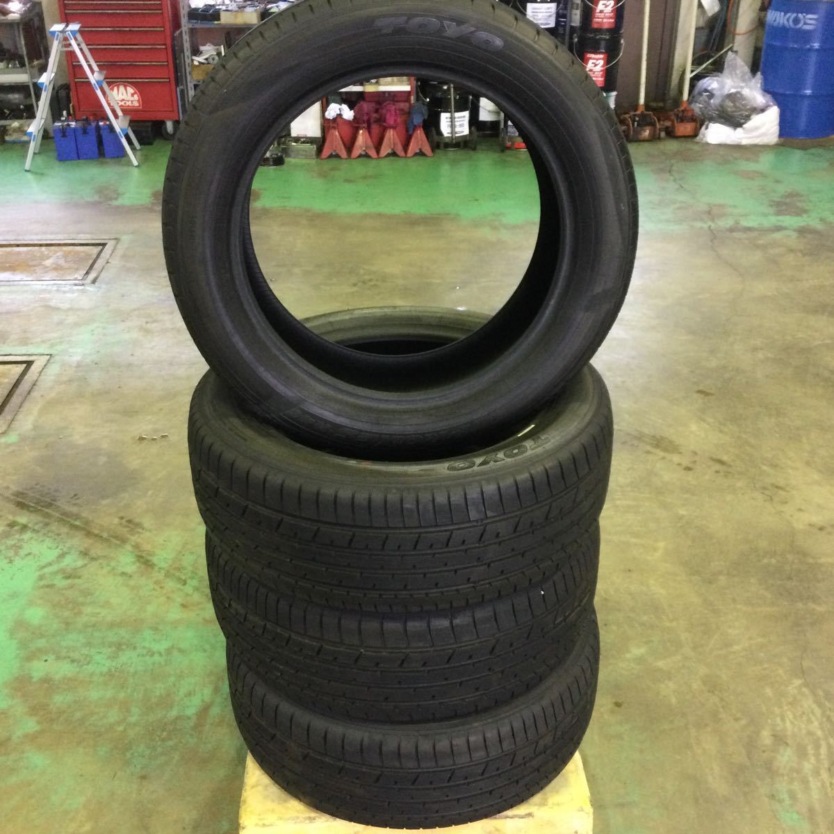 TOYO プロクセスR46 225/55R19 4本 2017年製 マツダ CX-5 CX-8 新車