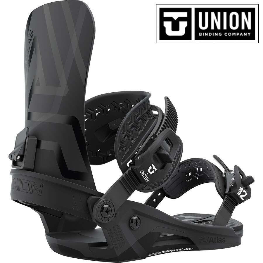 21-22】UNION BINDING ATLAS Black ユニオン ビンディング Mサイズ 