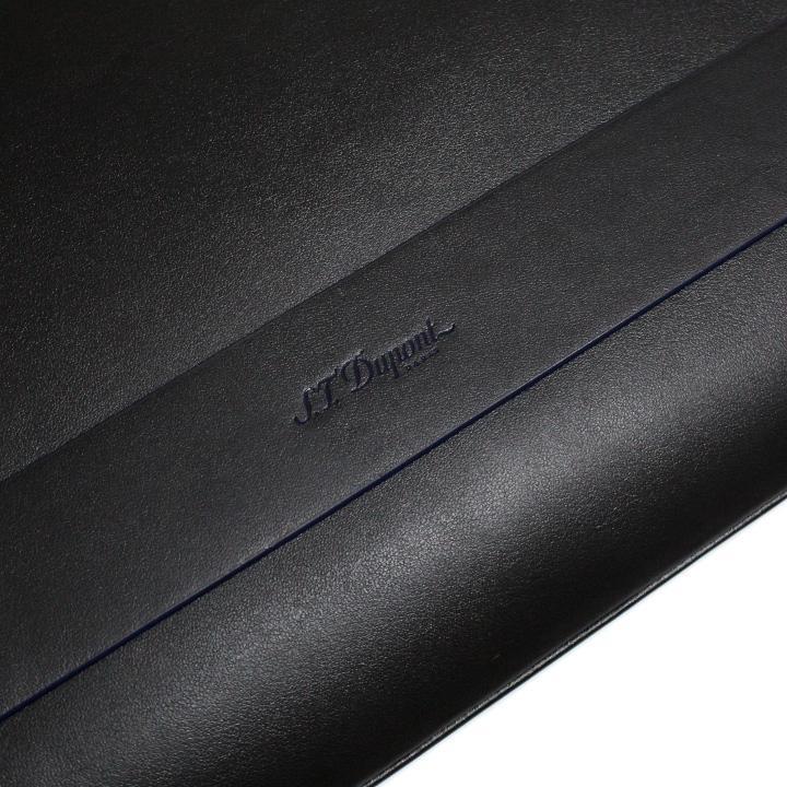 デュポン S.T. DUPONT 185002 L字ファスナー レザークラッチバッグ