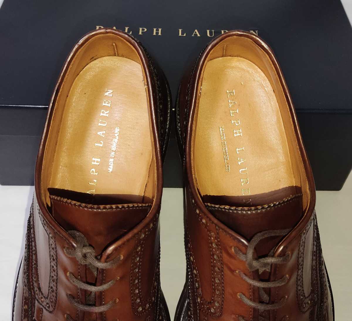 希少美品 Ralph Lauren by Crockett & Jones Marlow コードバン 希少美品 Ralph Lauren by Crockett & Jones Marlow コードバン