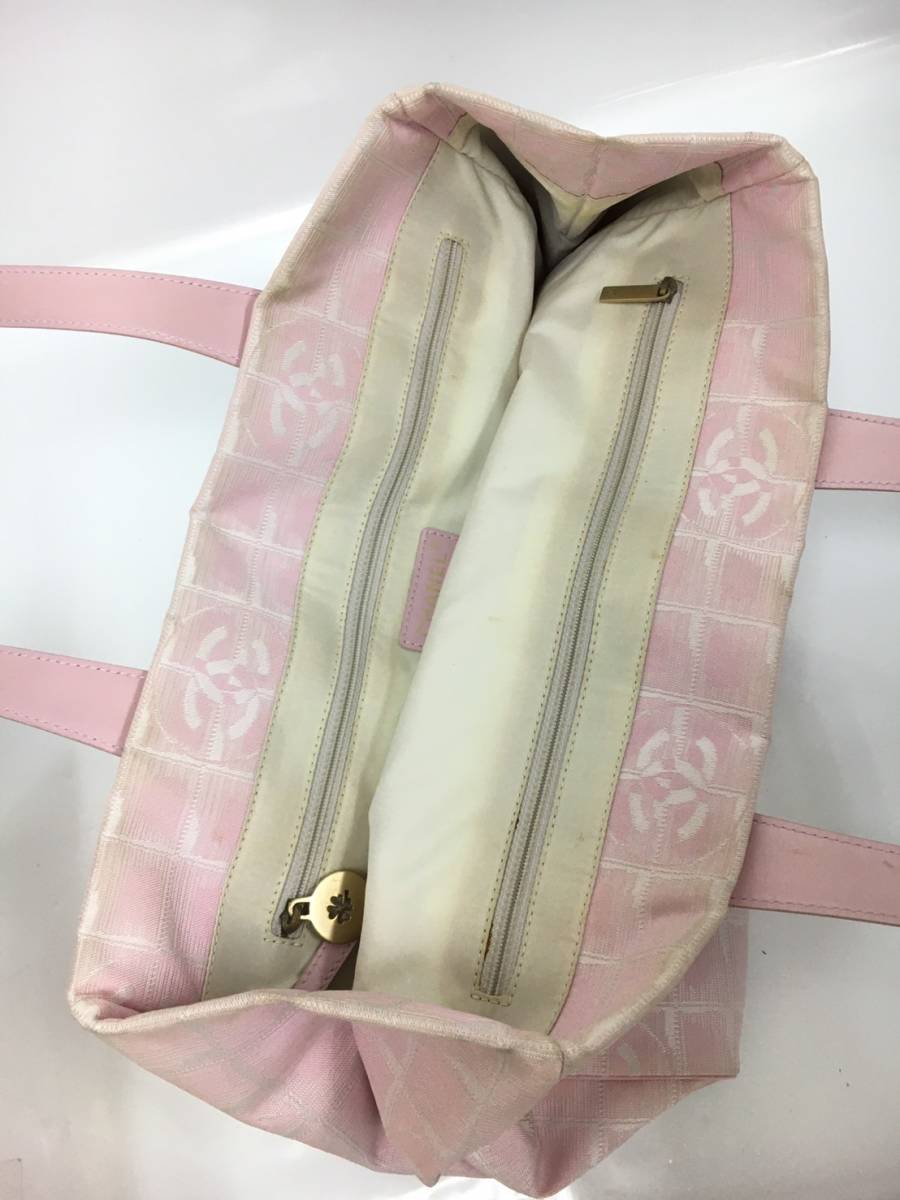□CHANEL トートバッグ ピンク シャネル ニュートラベルライン □CHANEL トートバッグ ピンク シャネル ニュートラベルライン