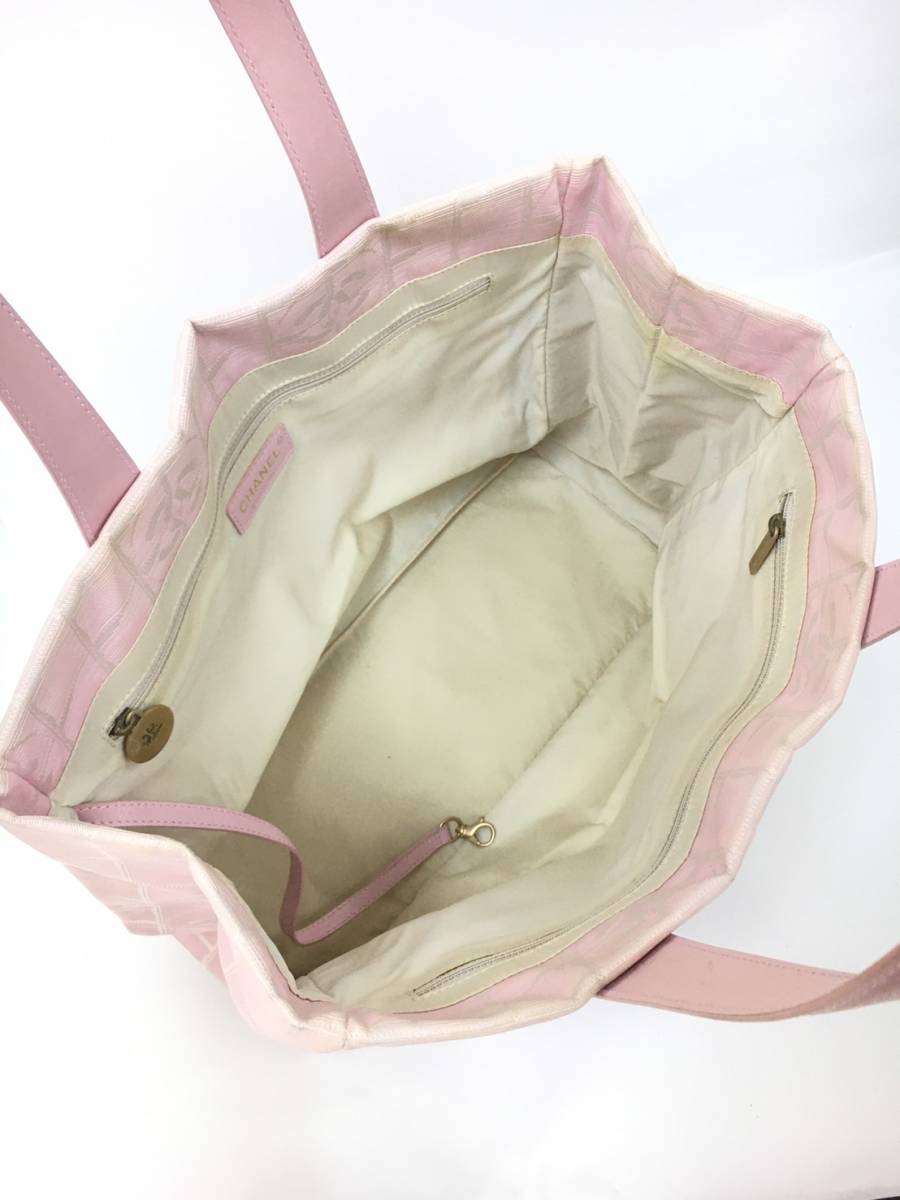 □CHANEL トートバッグ ピンク シャネル ニュートラベルライン □CHANEL トートバッグ ピンク シャネル ニュートラベルライン