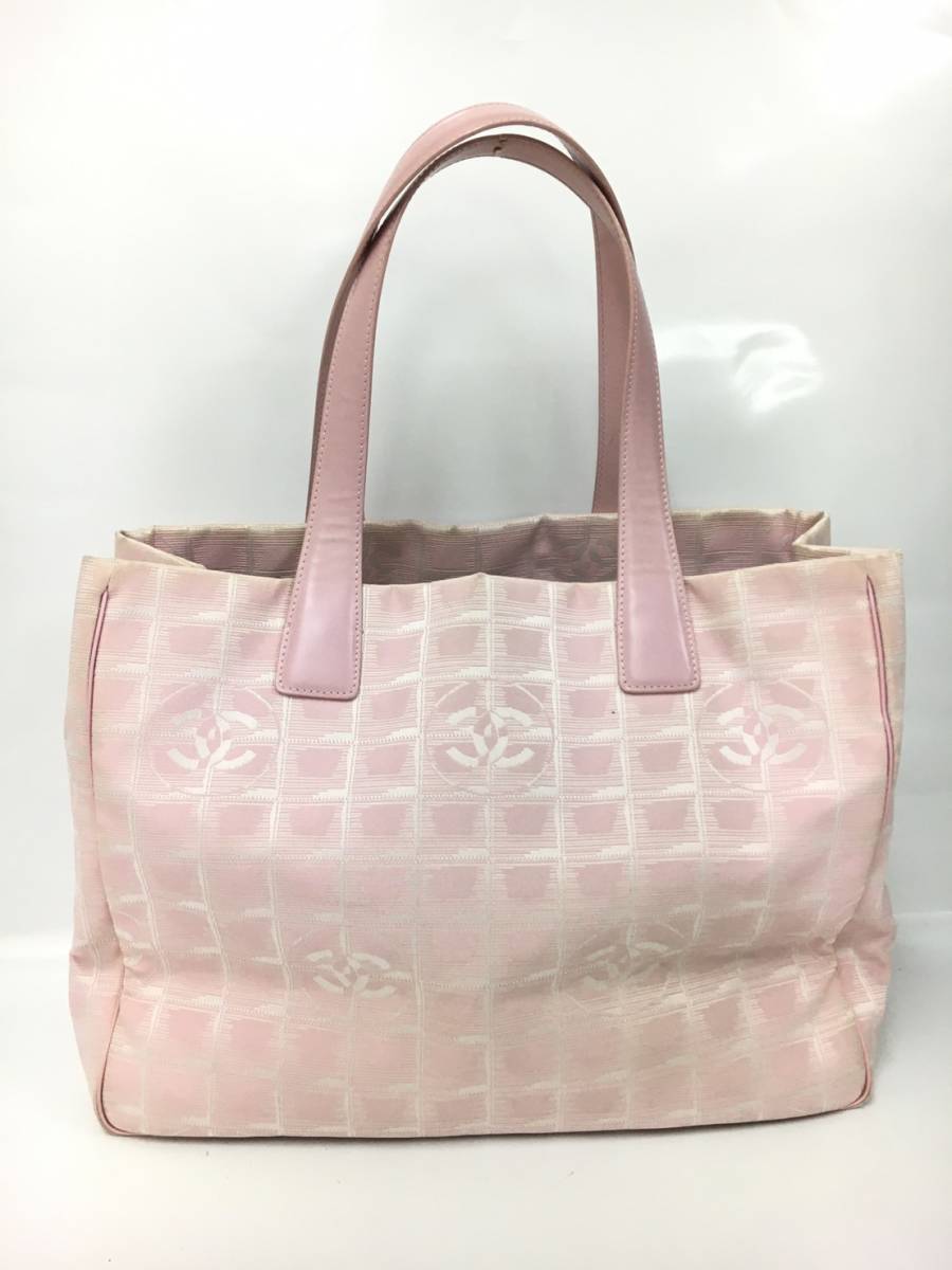 □CHANEL トートバッグ ピンク シャネル ニュートラベルライン □CHANEL トートバッグ ピンク シャネル ニュートラベルライン