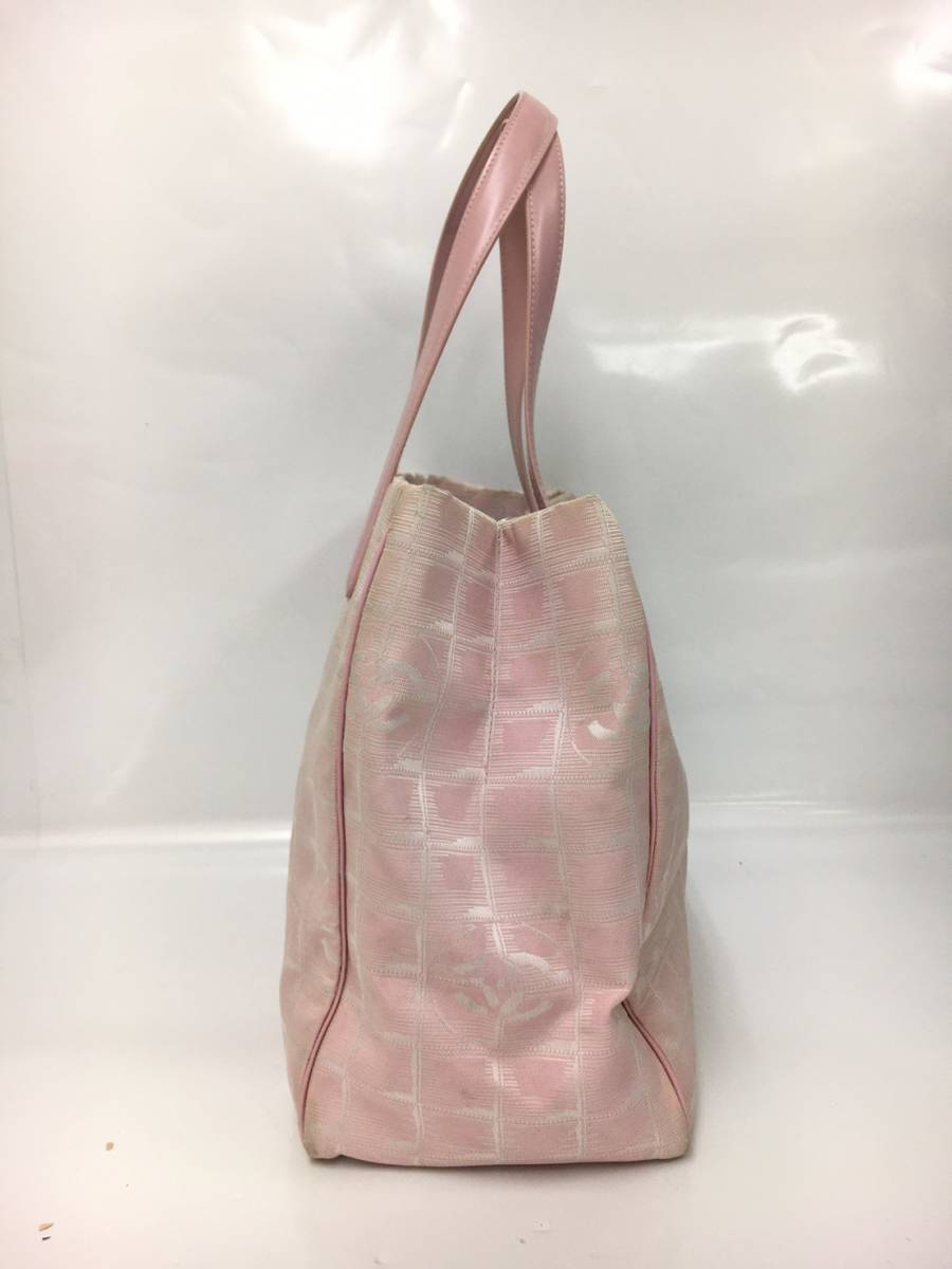 □CHANEL トートバッグ ピンク シャネル ニュートラベルライン □CHANEL トートバッグ ピンク シャネル ニュートラベルライン