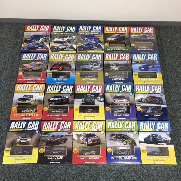 1356981】デアゴスティーニ 隔週刊ラリーカーコレクション 1/43