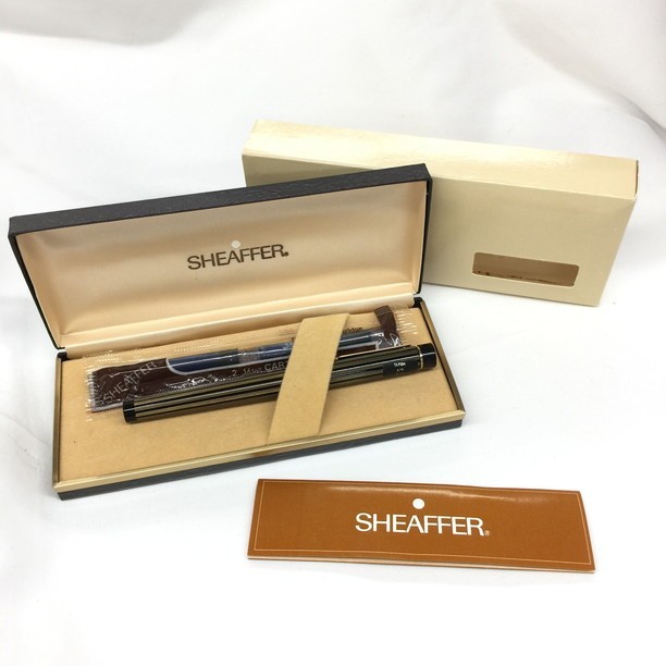 1388961】SHEAFFER シェーファー 万年筆 ペン先14K インク 箱付き www