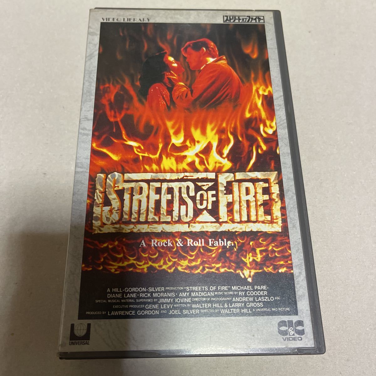 STREETS OF FIRE ストリート　オブ　ファイヤー　VHS ロカビリー　バイカー　アウトロー B級映画_画像1